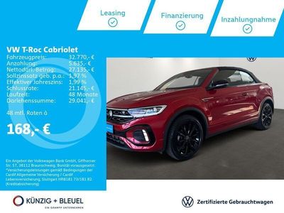 Gebraucht VW T-Roc Cabriolet Beats 150 PS (110 kW) 2023 Rot Cabrio