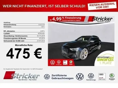 Używany Audi e-tron Sport 369 kW (503 KM) 2022 Czarny SUV
