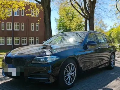 Brugt BMW 520 190 HK (139 kW) 2017 Sort Stationcar