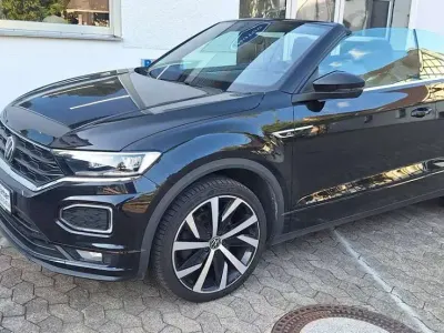 Gebraucht VW T-Roc R-line 150 PS (110 kW) 2021 Deep black perleffekt SUV