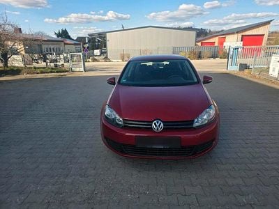 Gebraucht VW Golf VI 80 PS (58 kW) 2009 Rot Kleinwagen