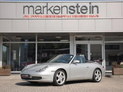 Gebraucht Porsche 911 Carrera 4 Cabriolet 300 PS (220 kW) 1999 Silber Cabrio