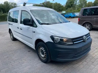 Gebraucht VW Caddy Maxi 102 PS (75 kW) 2018 Weiß Van / Kleinbus