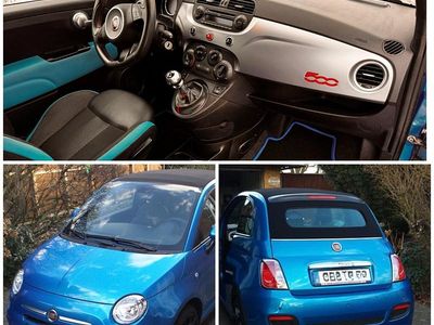 Gebraucht Fiat 500C Sport 70 PS (51 kW) 2014 Blau Cabrio