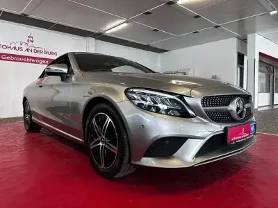 Usata Mercedes C220 194 CV (142 kW) 2020 Argento Cabrio