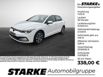 Gebraucht VW Golf VIII Style 204 PS (150 kW) 2022 Weiß Limousine