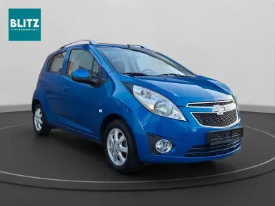 Gebraucht Chevrolet Spark LS 82 PS (60 kW) 2012 Blau Kleinwagen