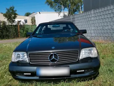 Gebraucht Mercedes SL600 395 PS (290 kW) 1994 Schwarz Cabrio