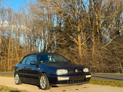 Brugt VW Golf Cabriolet Edition 74 HK (54 kW) 1995 Blå Cabriolet