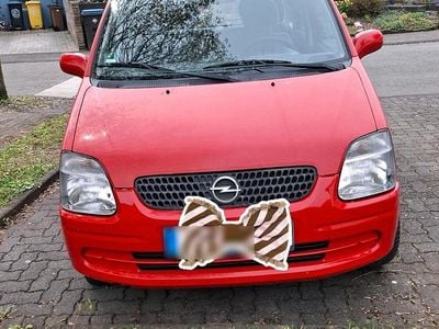 Gebraucht Opel Agila 2001 Rot Van / Kleinbus