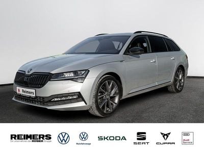 Brugt Skoda Superb SportLine 190 HK (139 kW) 2022 Sølv Stationcar