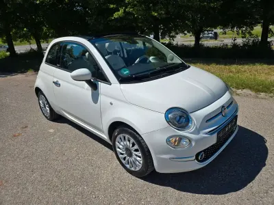 Gebraucht Fiat 500C Lounge 69 PS (50 kW) 2018 Gelato weiß Cabrio