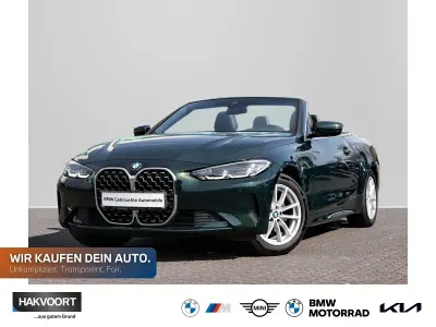 Gebraucht BMW 420 Cabriolet Sport Line 184 PS (135 kW) 2022 Sanremo green Cabrio