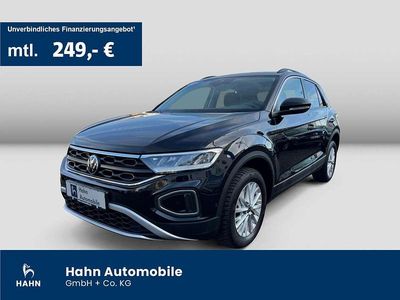 Gebraucht VW T-Roc Life 116 PS (85 kW) 2023 Schwarz SUV