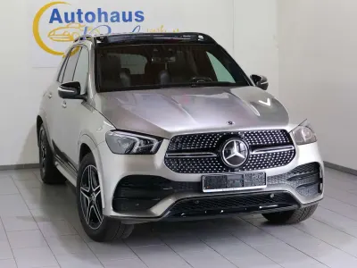 Gebraucht Mercedes GLE350 AMG line 194 PS (142 kW) 2022 Mojavesilber met. SUV