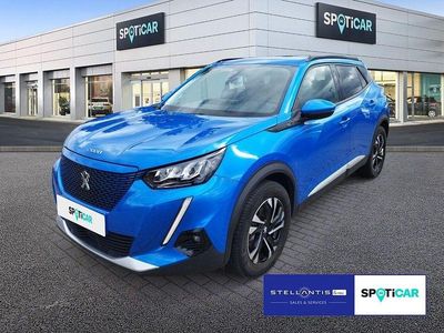 Blau Gebraucht 2021 Peugeot e-2008 Allure SUV | 16.390 € (Guter Preis)