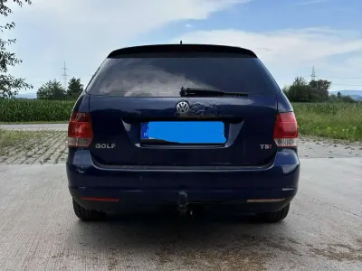 Gebraucht VW Golf VI Comfortline 122 PS (89 kW) 2008 Blau Kleinwagen