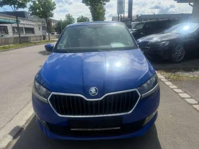Brugt Skoda Fabia Soleil 95 HK (69 kW) 2019 Blå Hatchback