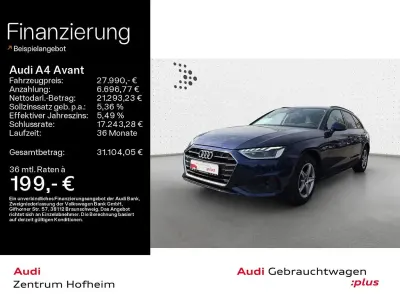 Gebraucht Audi A4 Sport 163 PS (119 kW) 2023 Navarrablau metallic Kombi