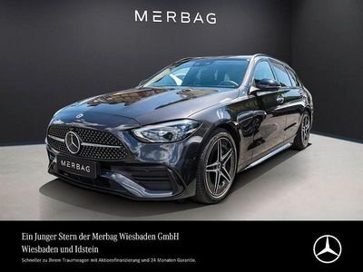 Gebraucht Mercedes C220 AMG line 220 PS (161 kW) 2023 Graphitgrau Kombi