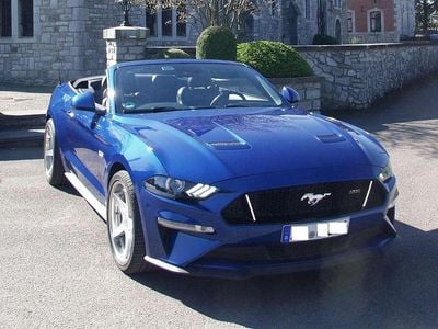 Gebraucht Ford Mustang GT Convertible 450 PS (330 kW) 2018 Blau Cabrio