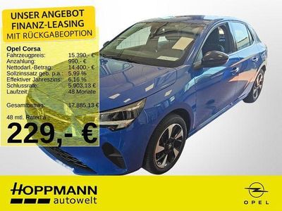 Voltaik blau Gebraucht 2022 Opel Corsa-e Elegance Kleinwagen | 15.380 € (Fairer Preis)