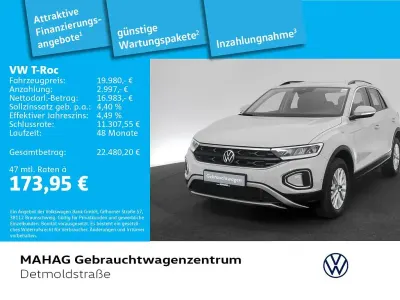 Gebraucht VW T-Roc Life 110 PS (80 kW) 2023 Grau SUV
