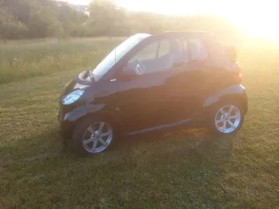 Gebraucht Smart ForTwo Cabrio Passion 71 PS (52 kW) 2007 Schwarz Cabrio