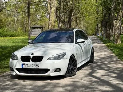 Brugt BMW 535 M Sport 286 HK (210 kW) 2009 Hvid Sedan