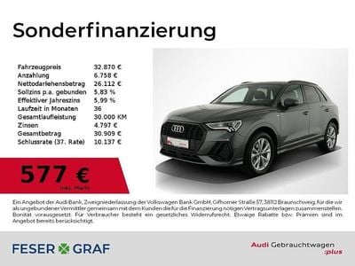 Daytonagrau perleffekt Gebraucht 2023 Audi Q3 S-Line SUV | 32.870 € (Superpreis)