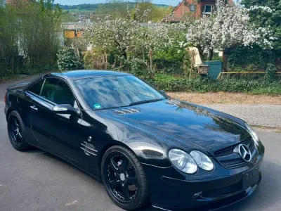 Gebraucht Mercedes SL500 370 PS (272 kW) 2005 Schwarz Cabrio