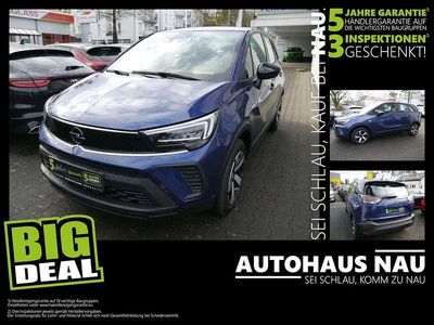 Gebraucht Opel Crossland X Edition 110 PS (80 kW) 2022 Nautic blau SUV