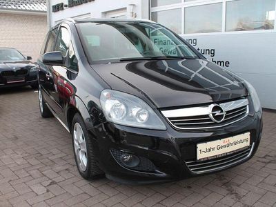 Gebraucht Opel Zafira Design Edition 116 PS (85 kW) 2011 Schwarz Van / Kleinbus