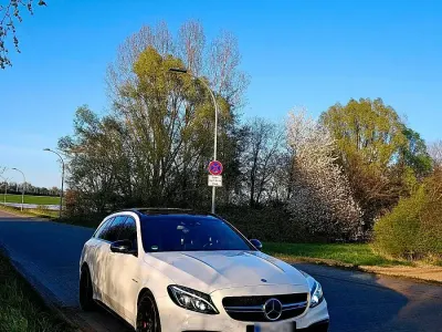 Gebraucht Mercedes C63 AMG AMG 614 PS (451 kW) 2017 Weiß Kombi