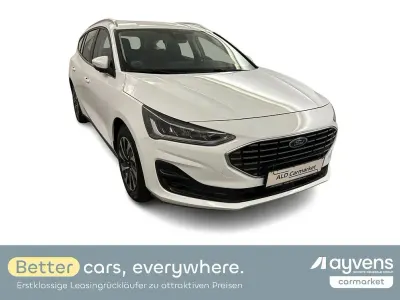 Brugt Ford Focus Titanium 125 HK (91 kW) 2023 Hvid Sedan
