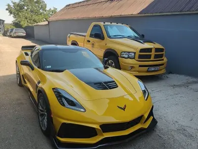 Second-hand Corvette Z06 659 CP (484 kW) 2016 Galben Cabrio