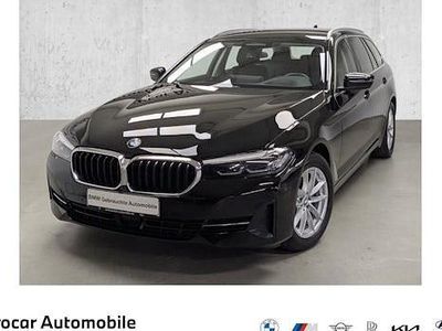 Gebraucht BMW 520 Sport Line 197 PS (144 kW) 2022 Schwarz Kombi