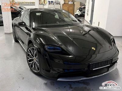 Schwarz Gebraucht 2021 Porsche Taycan Cross Turismo Limousine | 58.888 € (Guter Preis)