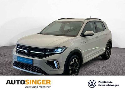 Gebraucht VW T-Cross R-line 116 PS (85 kW) 2025 Weiß SUV