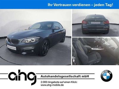 gebraucht BMW 220 i Coupe M Sport Navi ACC Schiebedach Komfortz