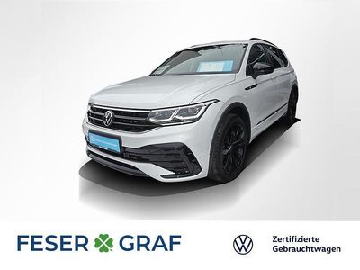 Oryxweiß perlmutteffekt Gebraucht 2025 VW Tiguan Allspace R-line SUV | 44.440 € (Fairer Preis)