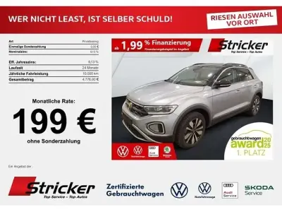 Gebraucht VW T-Roc Goal 150 PS (110 kW) 2025 Pyritsilber metallic (metallic) SUV