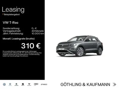 Gebraucht VW T-Roc Style 150 PS (110 kW) 2022 Grau SUV