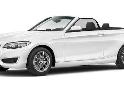 Usata BMW 218 Sport Line 136 CV (100 kW) 2016 Bianco Cabrio