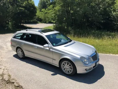 Brugt Mercedes E280 Avantgarde 231 HK (169 kW) 2007 Sølv Stationcar