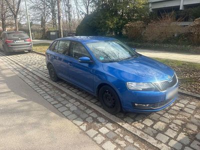 Gebraucht Skoda Rapid 110 PS (80 kW) 2018 Blau Kleinwagen