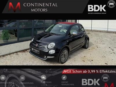 Begagnad Fiat 500C Lounge 86 HK (63 kW) 2019 Svart Cab