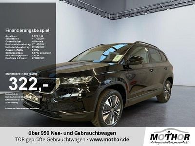 Gebraucht Skoda Karoq Tour 150 PS (110 kW) 2022 Schwarzmagic perleffekt SUV