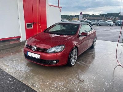 Brugt VW Golf Cabriolet 105 HK (77 kW) 2012 Rød Cabriolet