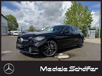 gebraucht Mercedes C300e C 300T AMG AirBody AHK LED Navi DigDispl Ambi